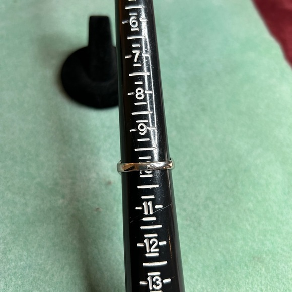 RARE VINTAGE SILVER CORAL & TURQUOISE BUTTERFLY RING NAVAJO NATIVE AMERICAN RING - Picture 2 of 3